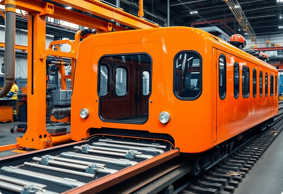 Railway coach manufacturing excellence