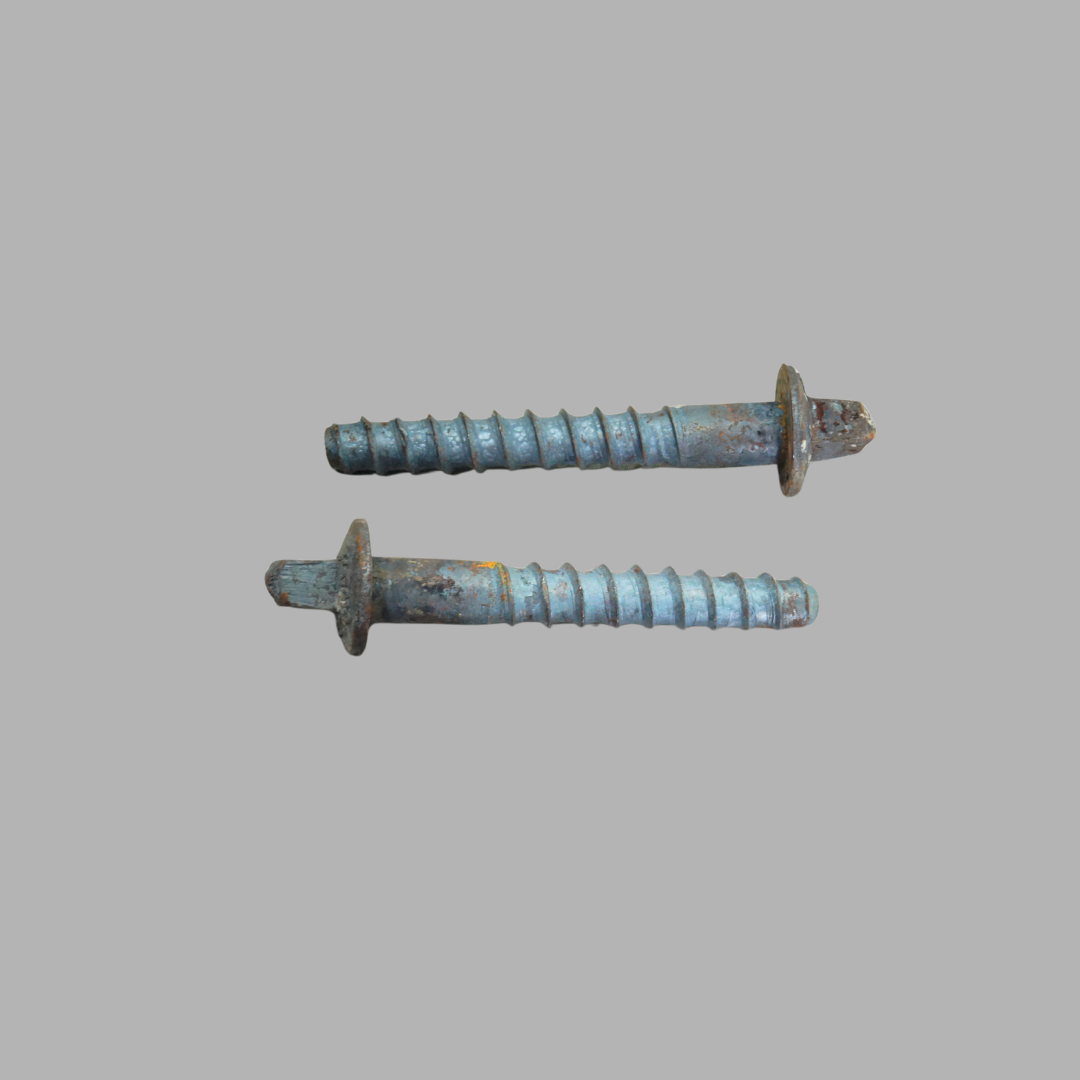 Railway plate screw